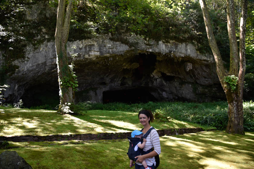 Nos encantó la cueva!!